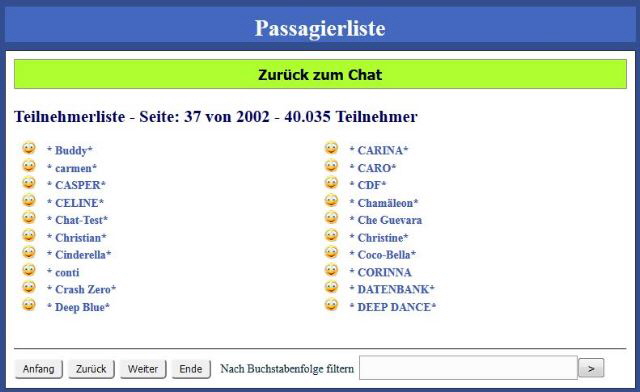 Bild: teilnehmerliste